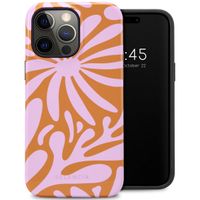 Selencia Vivid Tough Back Cover für das Apple iPhone 14 Pro Max - Modern Bloom Pink