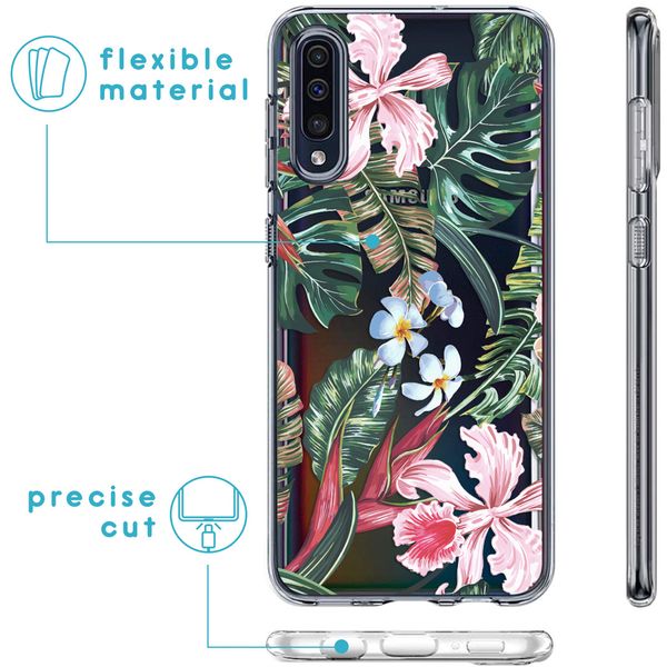 imoshion Design Hülle Galaxy A50 / A30s - Tropical Jungle