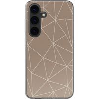 imoshion Design Hülle Samsung Galaxy S24 - Graphic Lines Beige