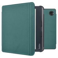 imoshion Slim Hard Case Sleepcover mit Stand für das Kobo Libra Colour - Dunkelgrün