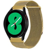 imoshion Magnetisches Milanaise Armband -   Universelle 20 mm Anschluss - Größe S - Gold