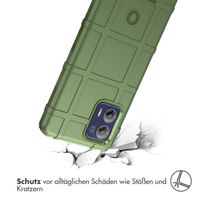 imoshion Rugged Shield Backcover Motorola Moto G73 - Dunkelgrün