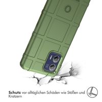 imoshion Rugged Shield Backcover für das Motorola Moto G73 - Grün