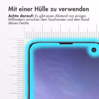Accezz Screen Protector aus gehärtetem Glas Samsung Galaxy S10e