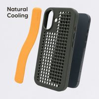 Callbuddy Hülle mit Strap Apple iPhone 17 - Camo Orange