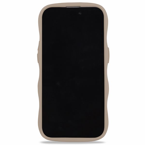 Holdit Wavy Case Apple iPhone 14/15 Plus - Mocha Brown