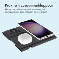 imoshion 3-in-1 Faltbares kabelloses Ladegerät Samsung - Galaxy Phone / Galaxy Buds / Galaxy Watch - Grau