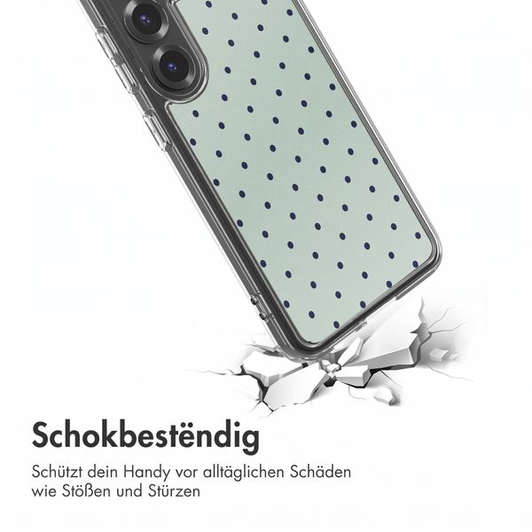 imoshion Design Hülle Samsung Galaxy S27 / S26 - Polka Dot Mintgroen