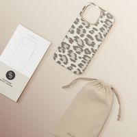 Selencia Sabi Backcover Leopardenmuster mit MagSafe Apple iPhone 16 Pro Max - Soft Ivory