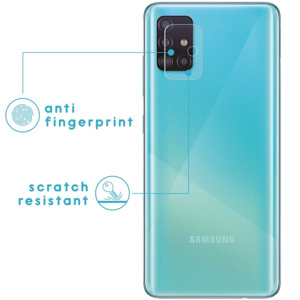 imoshion Displayschutzfolie 3er-Pack + Kameraschutz aus Glas Samsung Galaxy A51