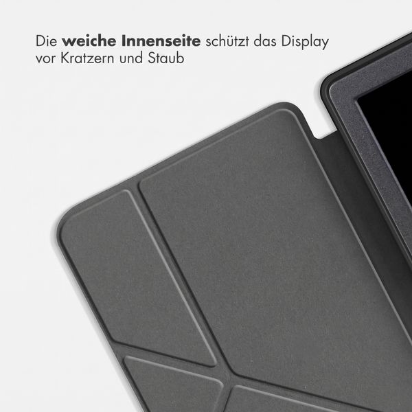 imoshion Klappbare Klapphülle Kobo Libra 2 / Tolino Vision 6 - Schwarz