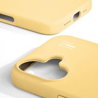 iDeal of Sweden Silikonhülle mit MagSafe Apple iPhone 16 - Soft Lemon
