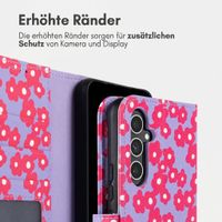 imoshion Design Klapphülle Samsung Galaxy A54 (5G) - Dusty Rose Blossoms