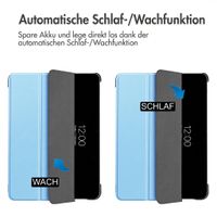 imoshion Trifold Klapphülle Apple iPad Air 13 Zoll (2026) M4 / (2025) M3 / (2024) M2 - Hellblau