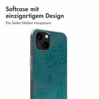 imoshion Design Hülle iPhone 13 - Topo Turquoise