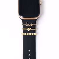 iDeal of Sweden Charms für Smartwatch Armbänder – 3er Pack – Gold