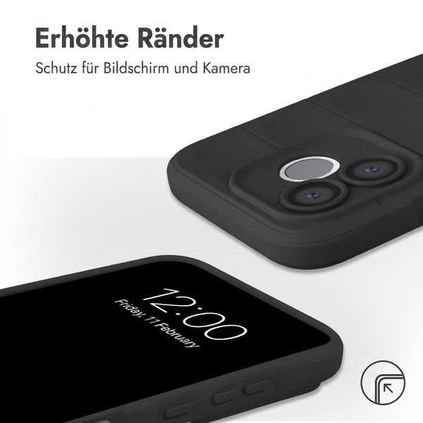 imoshion EasyGrip Backcover Honor 600 Lite - Schwarz