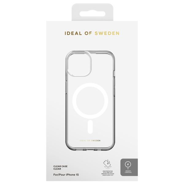 iDeal of Sweden  Clear Case MagSafe für das iPhone 15 - Transparent