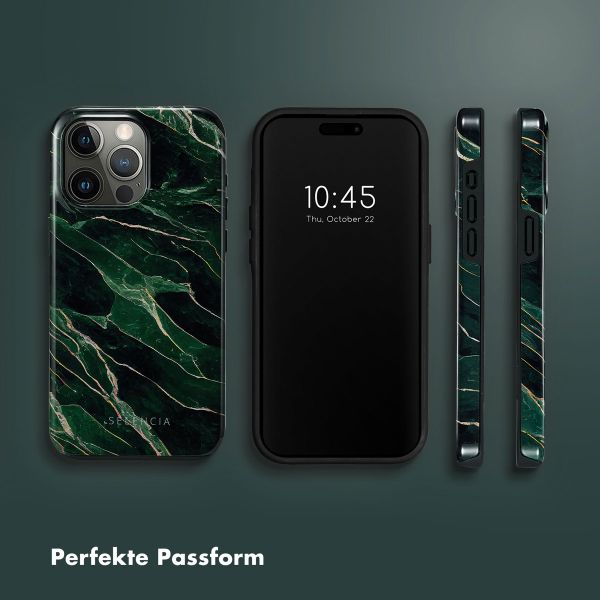 Selencia Vivid Tough Back Cover für das iPhone 15 Pro Max - Chic Marble Quartz