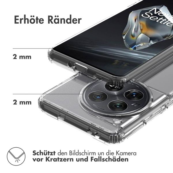 Accezz Xtreme Impact Case für das OnePlus 12 - Transparent