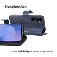 imoshion Luxuriöse Klapphülle Samsung Galaxy S25 FE - Dunkelblau