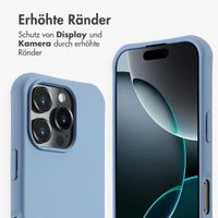 imoshion Color Backcover mit abtrennbarem Band MagSafe für das Apple iPhone 16 Pro - Ash Blue
