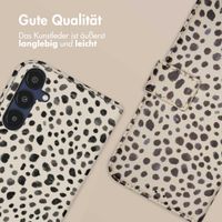 imoshion Design Klapphülle Samsung Galaxy A55 - Black And White Dots