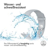 imoshion Silikonband für das Oppo Watch 41 mm - Grau