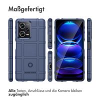 imoshion Rugged Shield Backcover für das Xiaomi Poco X5 Pro 5G - Dunkelblau