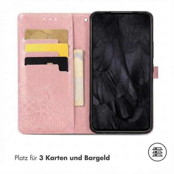 imoshion Mandala Klapphülle Google Pixel 8 Pro - Rosé gold