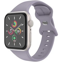 imoshion Silikon-Armband⁺ für  Apple Watch Series 1 t/m 9 / SE (38/40/41 mm) | Series 10 / 11 (42 mm) - Größe S/M - Lavender