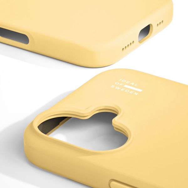 iDeal of Sweden Silikon Case Apple iPhone 16 - Soft Lemon