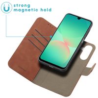 imoshion Entfernbare 2-1 Luxus Klapphülle Samsung Galaxy A26 - Braun