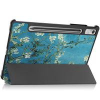 imoshion Design Trifold Klapphülle für das Lenovo Tab P11 Pro (2nd gen) - Green Plant