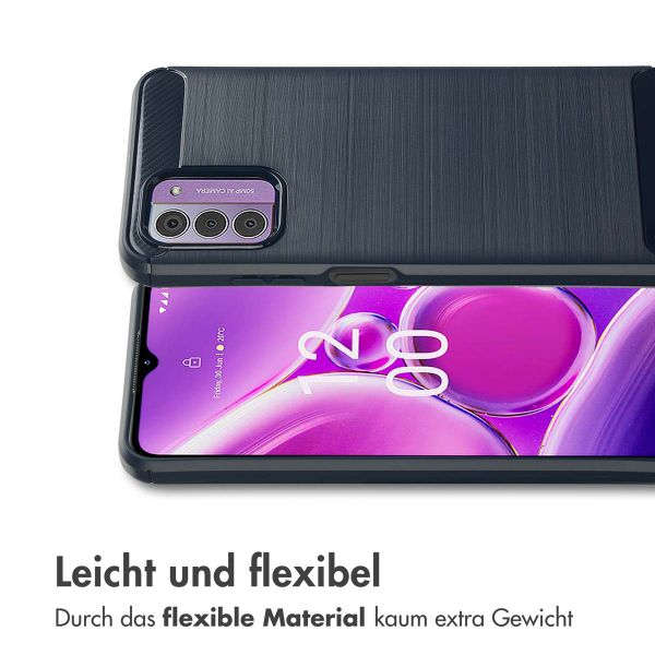 imoshion Brushed Back Cover Nokia G42 - Dunkelblau