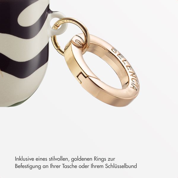 Selencia Vivid Case Apple AirPods 3 - Art Wave Black