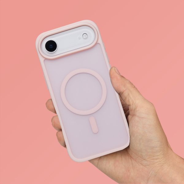 imoshion Color Guard Back Cover mit MagSafe Apple iPhone Air - Hellrosa