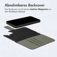 imoshion Herausnehmbare 2-in-1 Luxus-Bookcase Samsung Galaxy A37 (5G) - Grün
