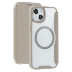 imoshion Transparente Bookcase mit MagSafe Apple iPhone 14 / 13 - Beige