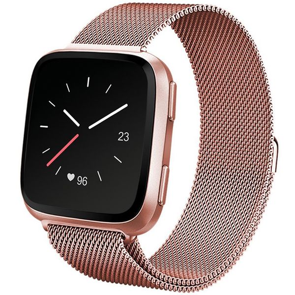 imoshion Milanese Watch Armband für die Fitbit Versa 2 / Versa Lite - Rose Gold