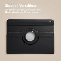 imoshion 360° drehbare Klapphülle Apple iPad 9 (2021) 10.2 Zoll / iPad 8 (2020) 10.2 Zoll / iPad 7 (2019) 10.2 Zoll - Schwarz