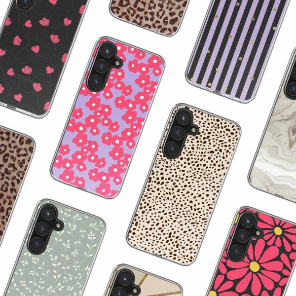 imoshion Design Hülle Samsung Galaxy S24 FE - Dusty Rose Blossoms