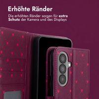 imoshion Design Klapphülle Samsung Galaxy A57 (5G) - Crush Check Coral Dust