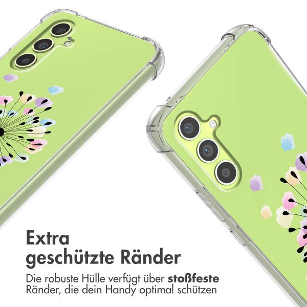 imoshion Design Hülle mit Band für das Samsung Galaxy A34 - Sandstone Dandelion