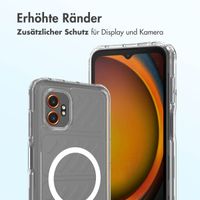 Accezz Xtreme Impact Backcover mit MagSafe Samsung Galaxy Xcover 7 Pro - Transparent