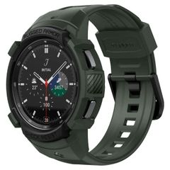 Spigen Rugged Armor™ Pro Case für die Samsung Galaxy Watch 4 - 46 mm - Military Green