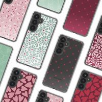 imoshion Design Hülle Samsung Galaxy S24 - Bloom Love Sage Green