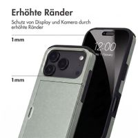 imoshion Backcover mit Kartenfach Apple iPhone 18 Pro / 17 Pro - Grün
