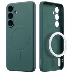 imoshion Color Back Cover mit MagSafe Samsung Galaxy S25 Plus - Dunkelgrün