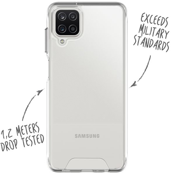 Accezz Xtreme Impact Case Transparent Samsung Galaxy A12